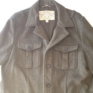 Banana Republic Military Style Coat size large